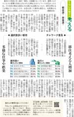 都会派? 田舎派?