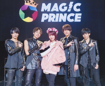 西岡健吾（中央）の卒業公演で5人最後のパフォーマンスを披露した「MAG！C☆PRINCE」