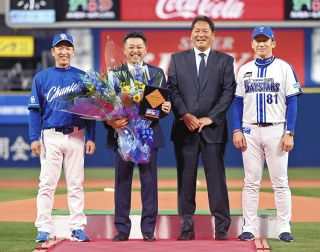 中日、元監督・谷繁元信さんの野球殿堂入り記念セレモニーを30日DeNA戦で開催