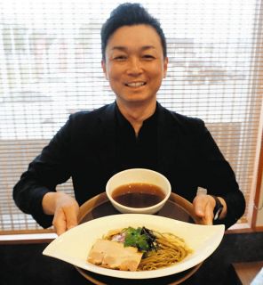 伊勢茶の香りのつけ麺いかが　27日、鈴鹿と四日市の「らーめん門蔵」で発売