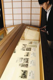 明治－昭和の絵はがきで見る昔の松阪　原田二郎旧宅で展示