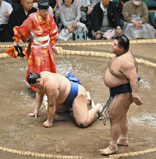 高安「最初が肝心」初顔合わせの大の里にプロの厳しさを示した【大相撲夏場所】