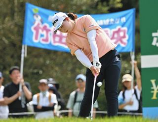 【女子ゴルフ】竹田麗央、兄をキャディーにツアー4人目『初V→2週連続優勝』挑戦 カギは「15番ホール以降」