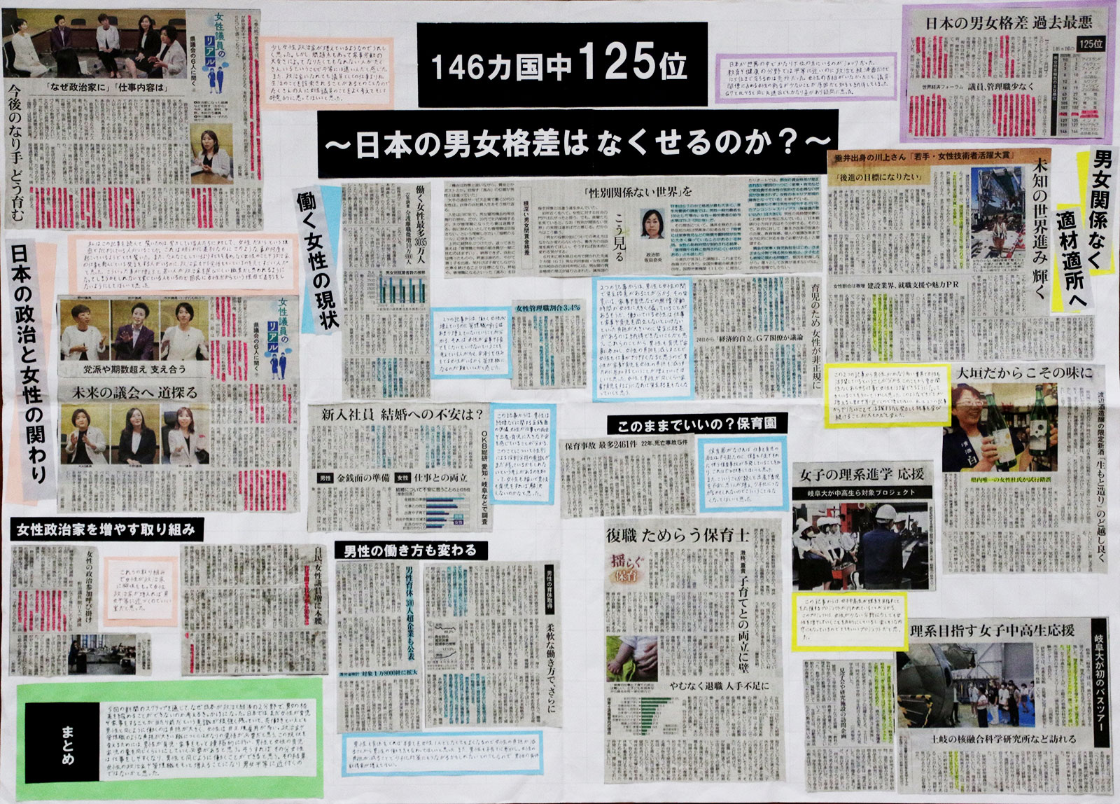 新聞切り抜き作品コンクール 受賞作品一覧：中日新聞Web