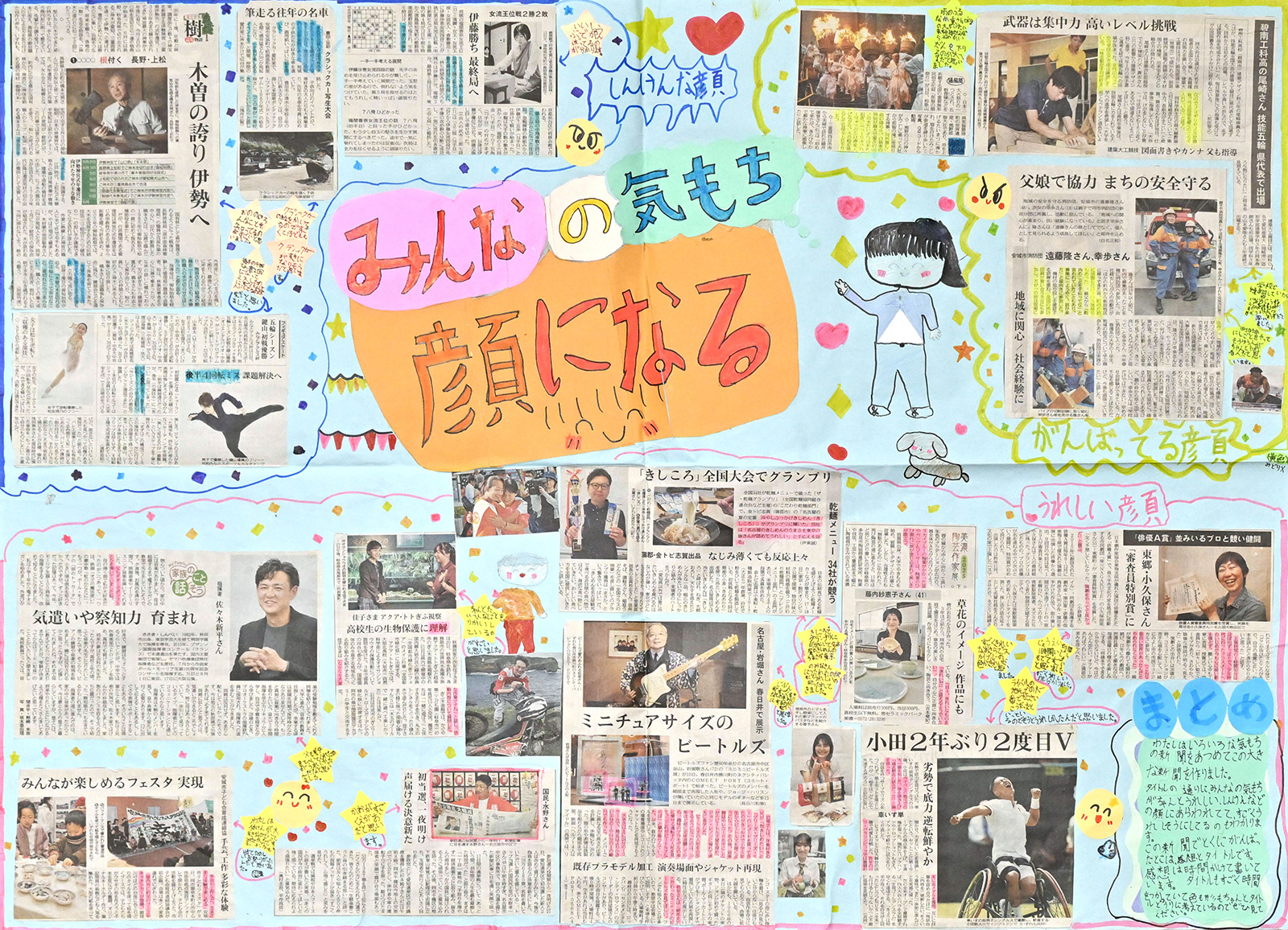 新聞切り抜き作品コンクール 受賞作品一覧：中日新聞Web