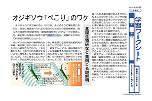 学習ワークシート：中日新聞Web