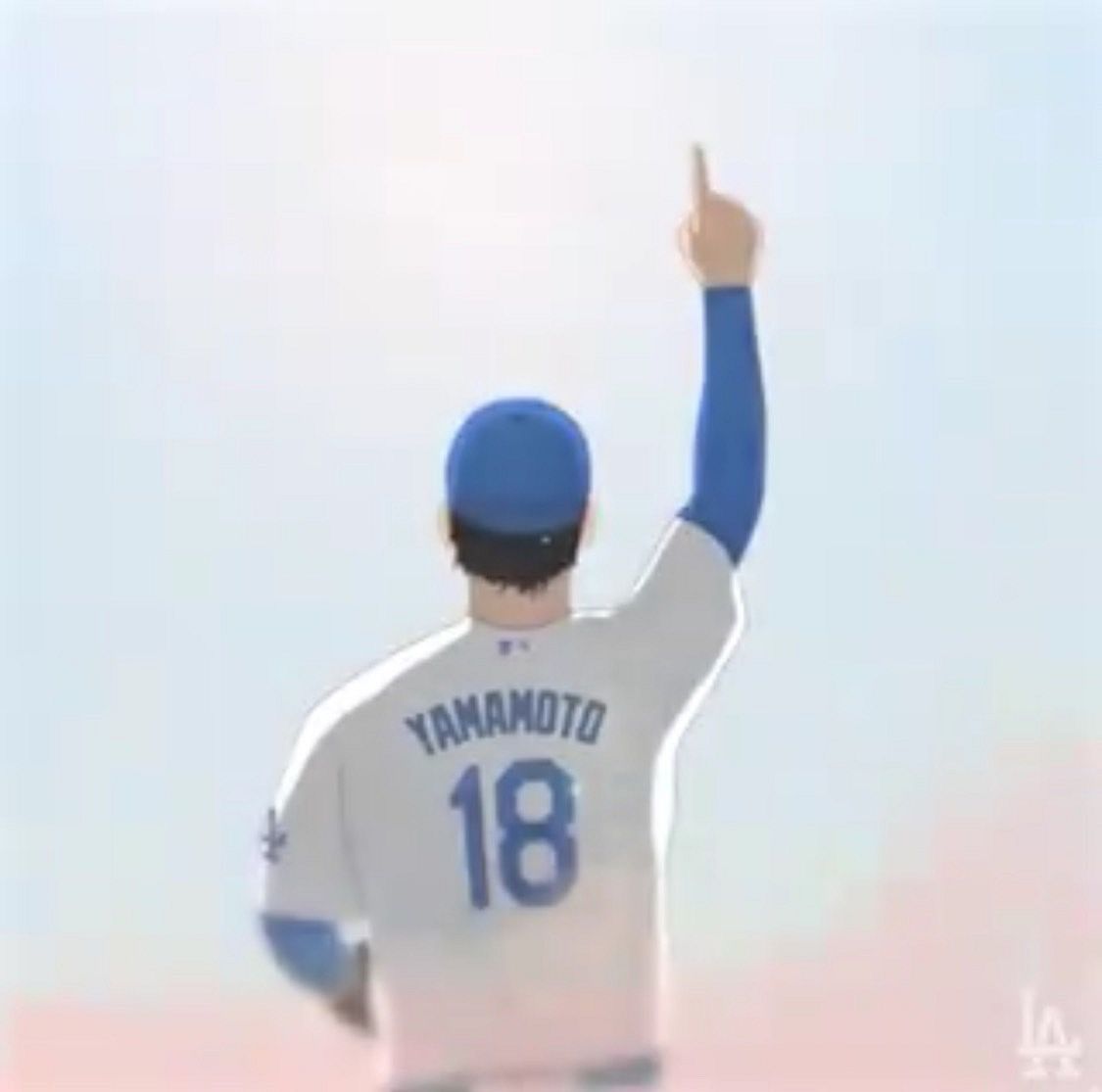 ◇アニメで山本由伸入団をドジャースが発表【写真】：中日スポーツ