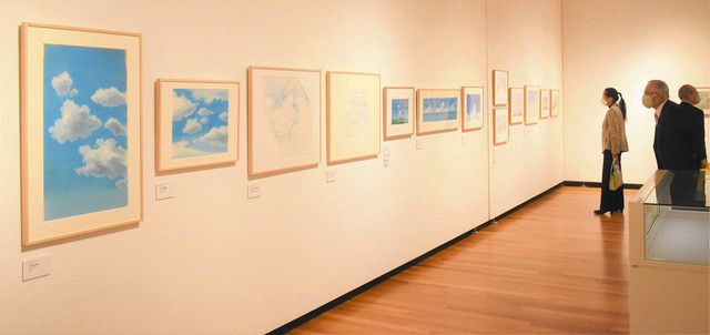 名作アニメ 雲 が主役 きょうから新 山本二三展 北陸中日新聞web
