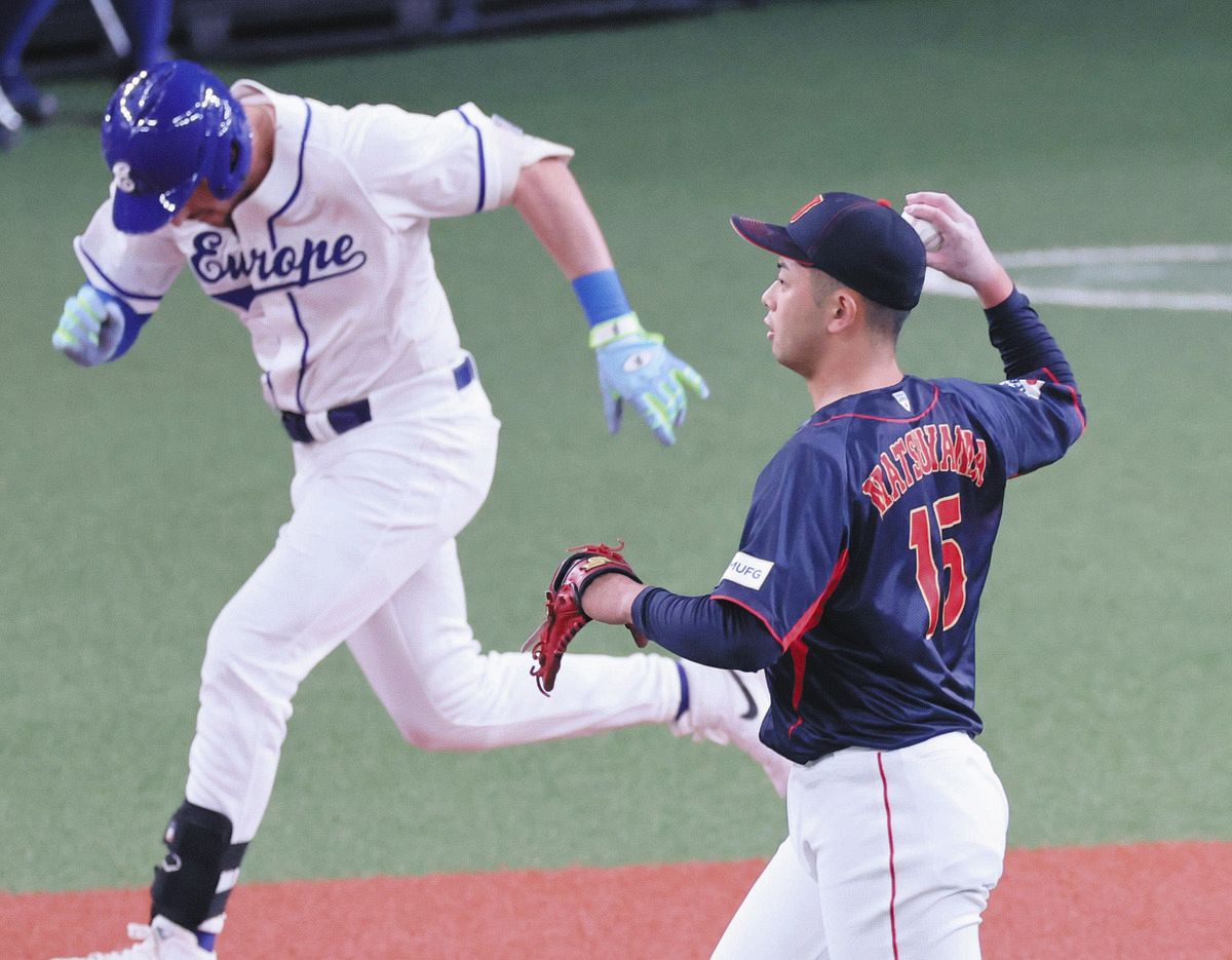 侍ジャパン】中日・松山晋也、自己最速タイ156キロ、1イニングを三者