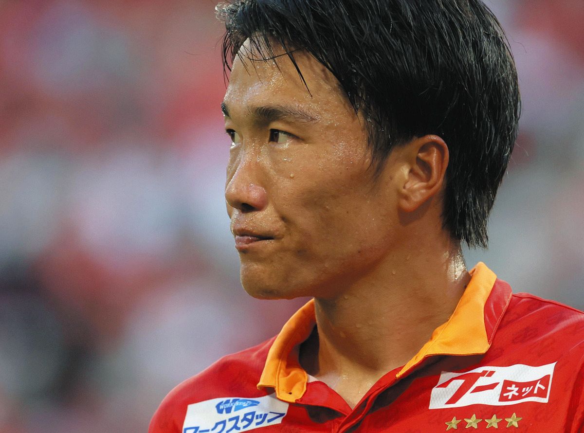 名古屋グランパス・稲垣祥、連続試合出場が「139」でストップに、今季4