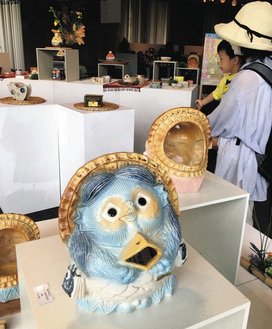 アマビエや恐竜の蚊やり器 信楽産業展示館で紹介：中日新聞Web