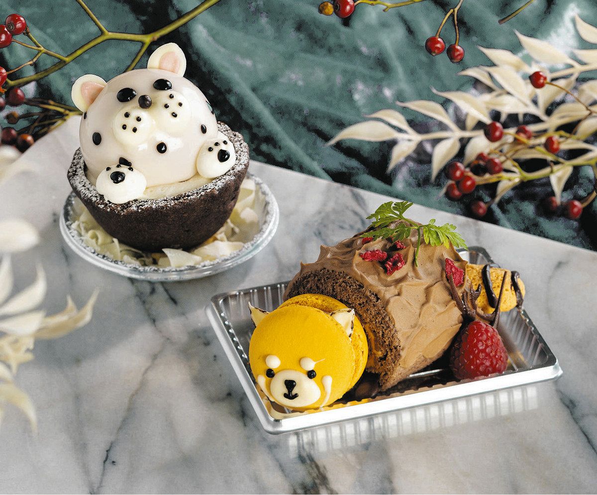 動物園の人気者 ケーキに変身 ANAクラウンプラザ金沢 あすから販売