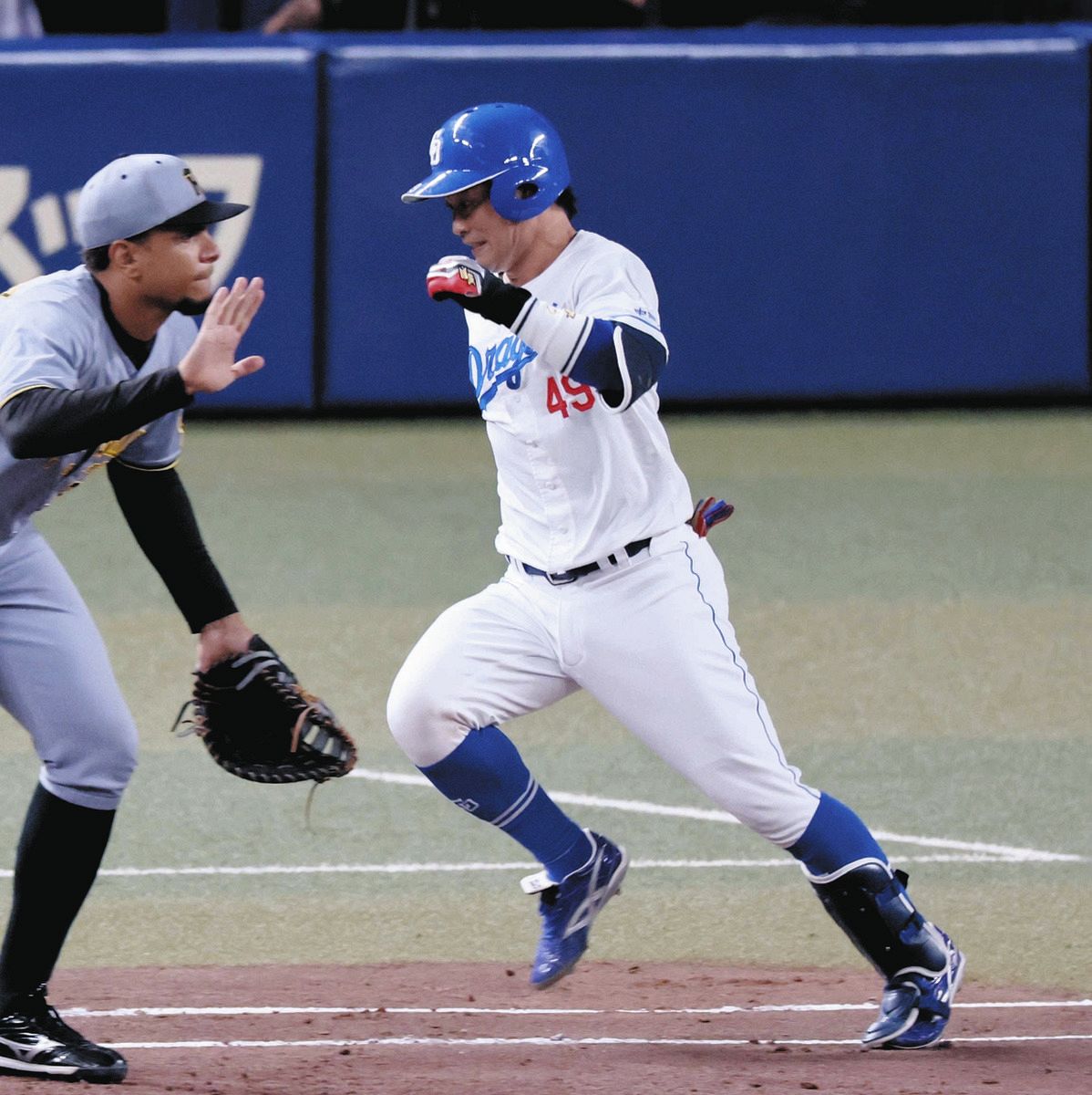 中日・加藤匠馬「全力で走りました。どんな形でもチームに点が入って