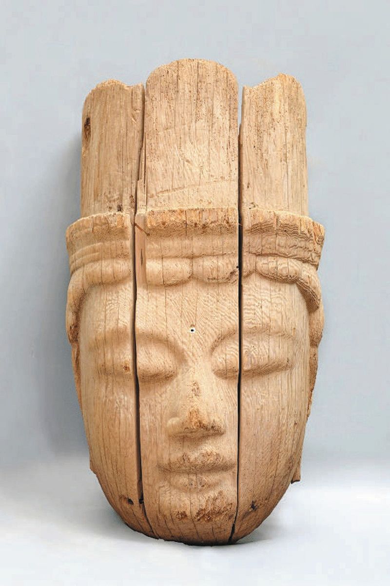 専用　古代 古銅人物と仏頭 紀元前 349g 東キ7-0927☆2F 1.JPG