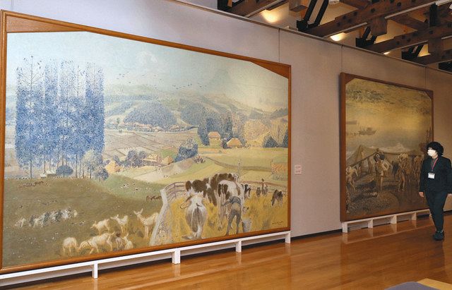 日本の四季」全公開 宮本三郎美術館で企画展：北陸中日新聞Web
