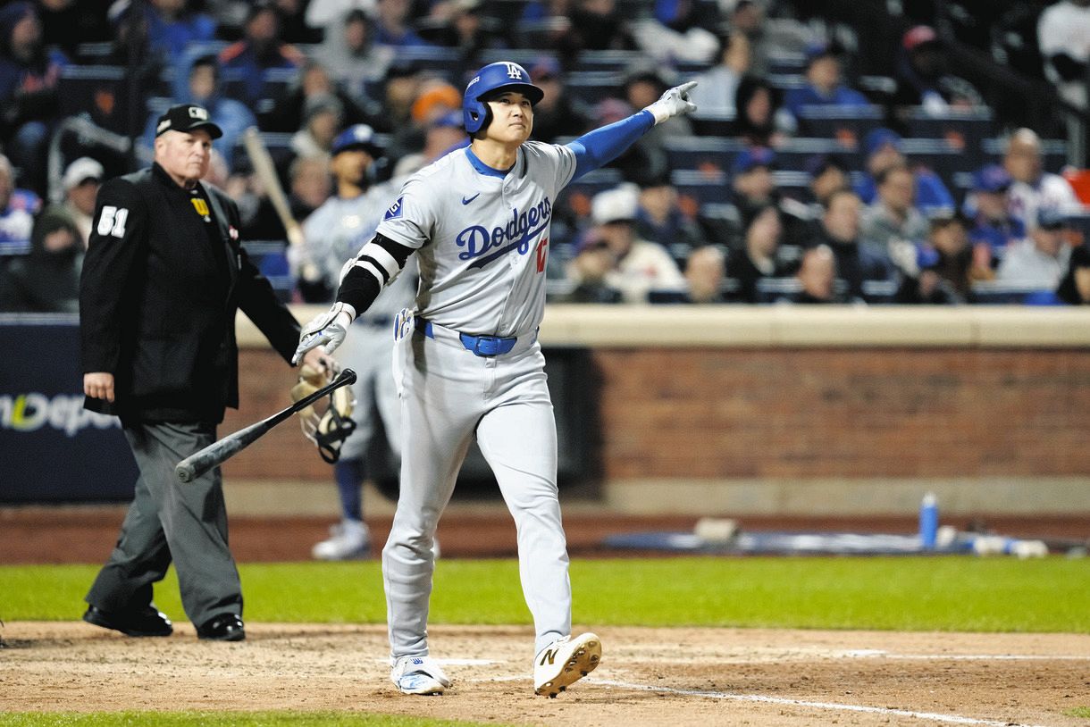 大谷翔平、違う惑星まで打ち出した」大リーグ公式Xが驚愕のポスト 125メートルのムーンショットに大興奮：中日スポーツ・東京中日スポーツ