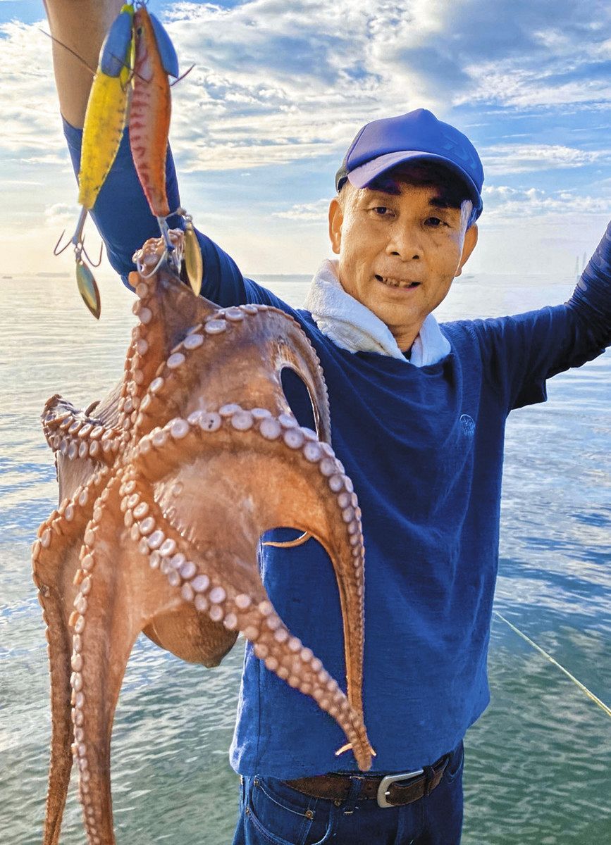 ぐるっと北勢～駿遠＞ 大満足！タコ700グラム 名港：中日スポーツ