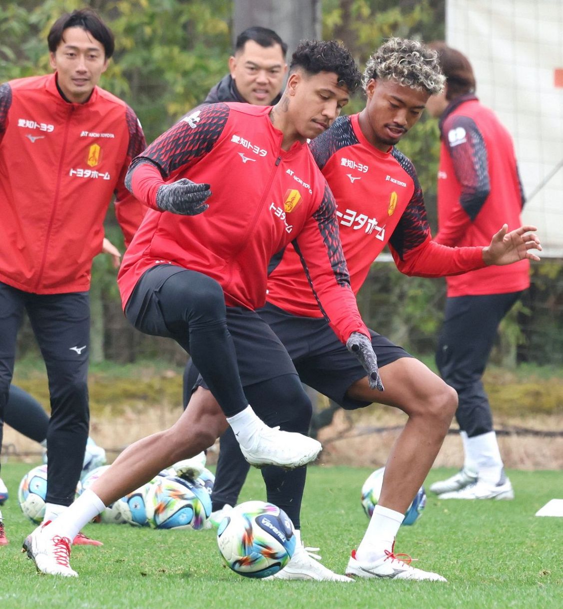 ◇名古屋グランパス 岡山戦に向け調整 2月26日の公開練習【フォト