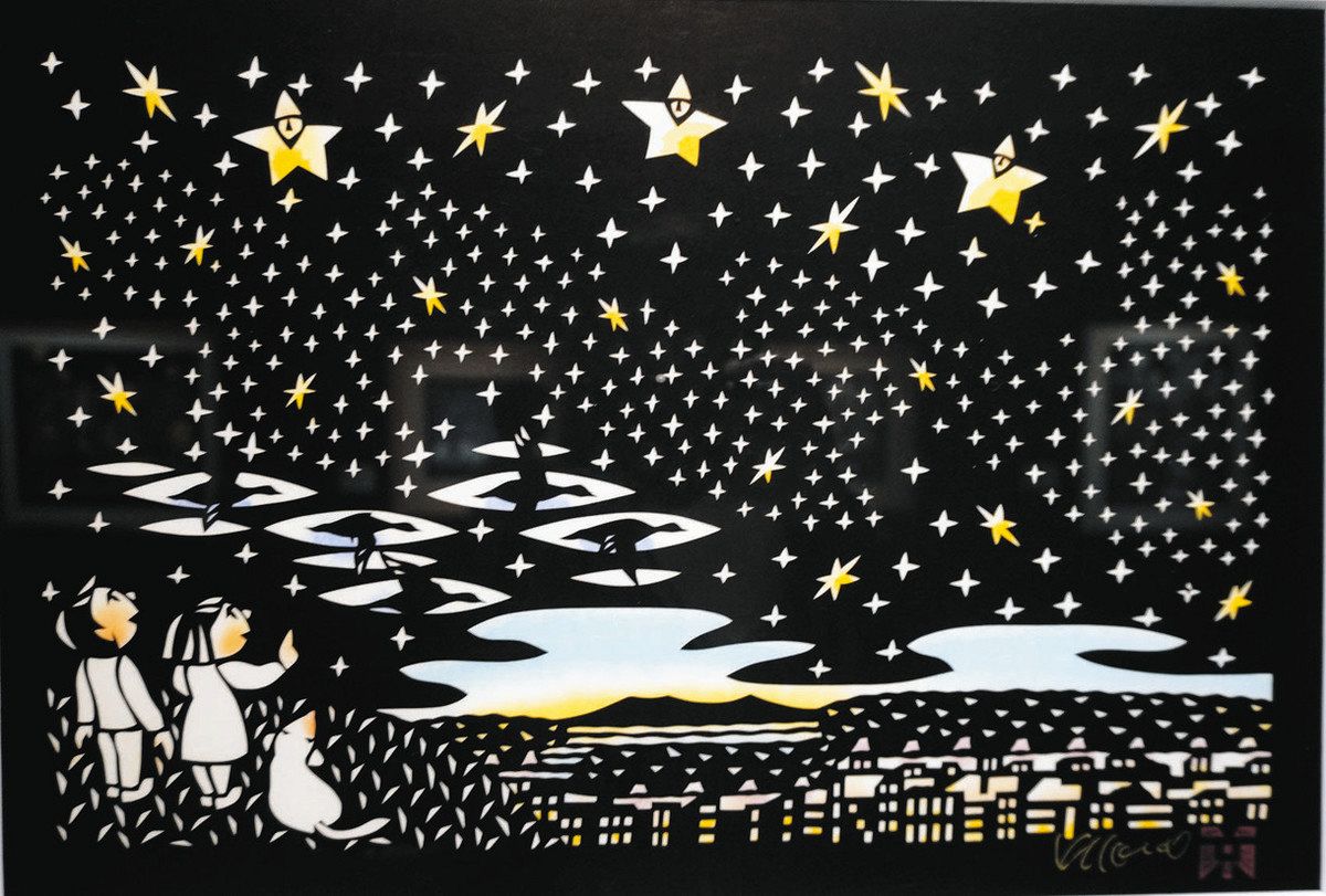 切り絵 7人の創作美：中日新聞しずおかWeb