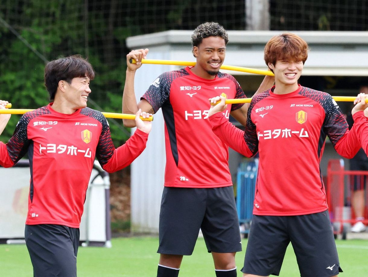 ◇名古屋グランパス 京都戦に向け調整 5月8日の公開練習【フォト