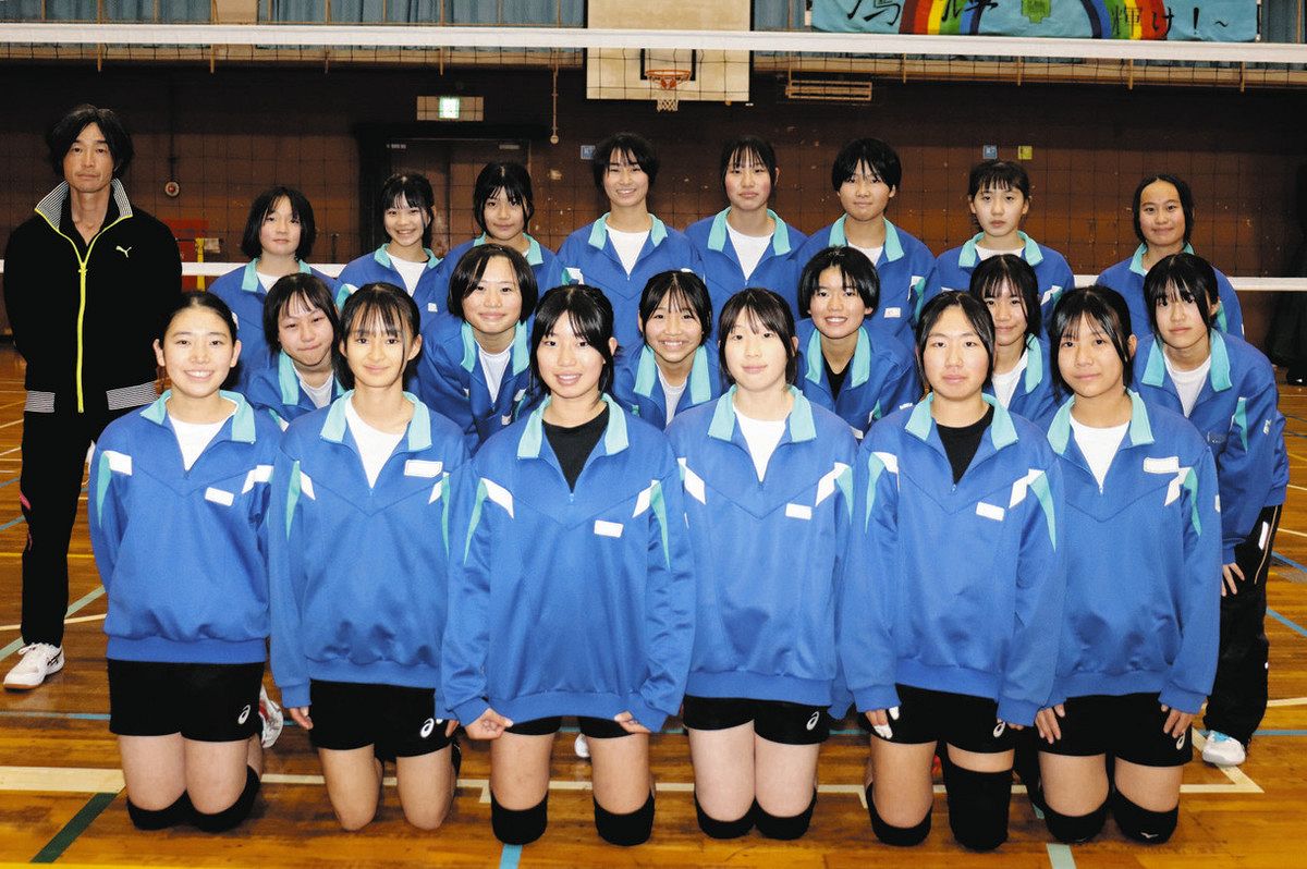集団　女 春日井・鷹来中女子バレー部「未経験集団」が東海大会へ 顧問・上野さん指導で大躍進：中日新聞Web