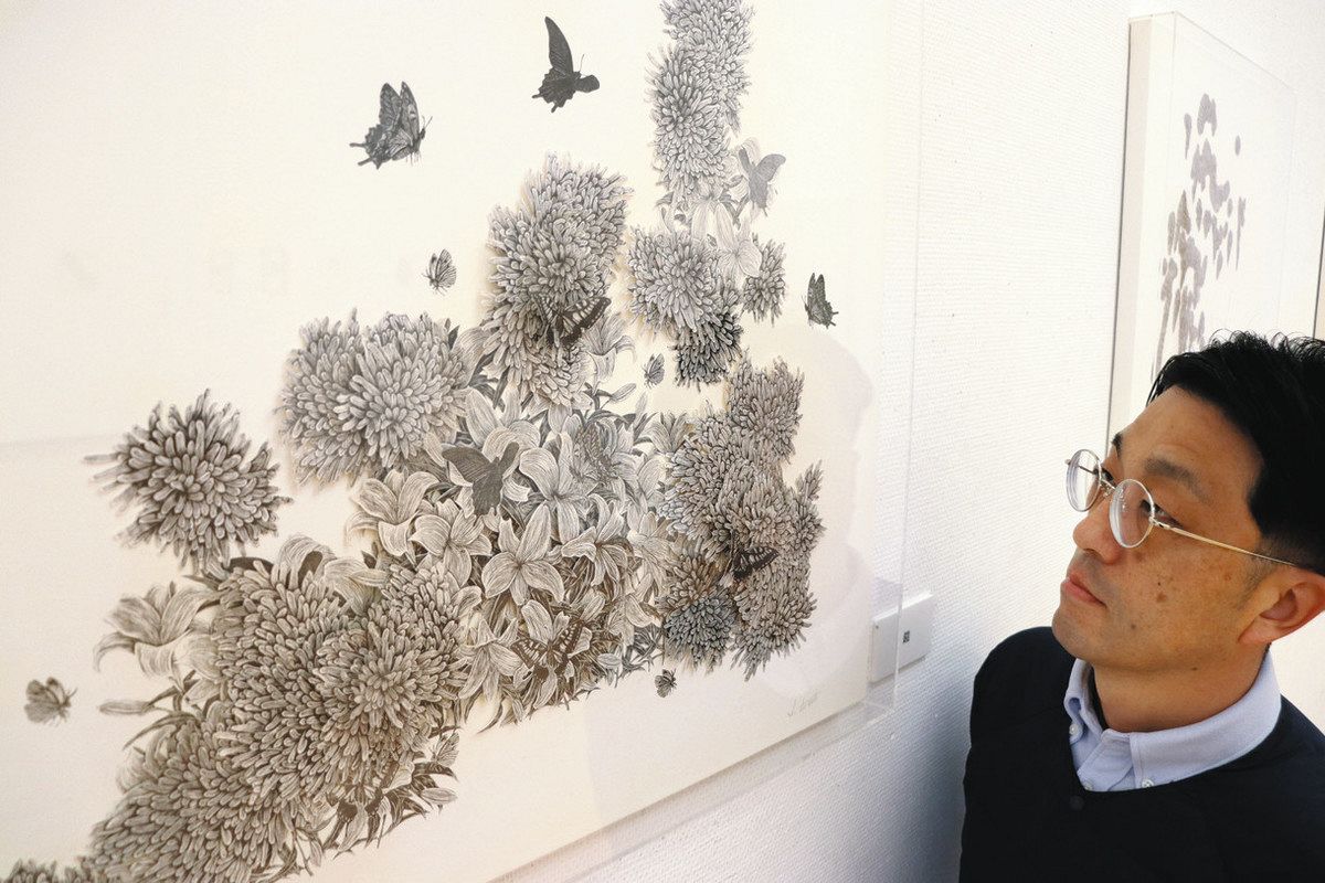精密で立体的な木口木版画を展示 安城の鶴田さん：中日新聞Web