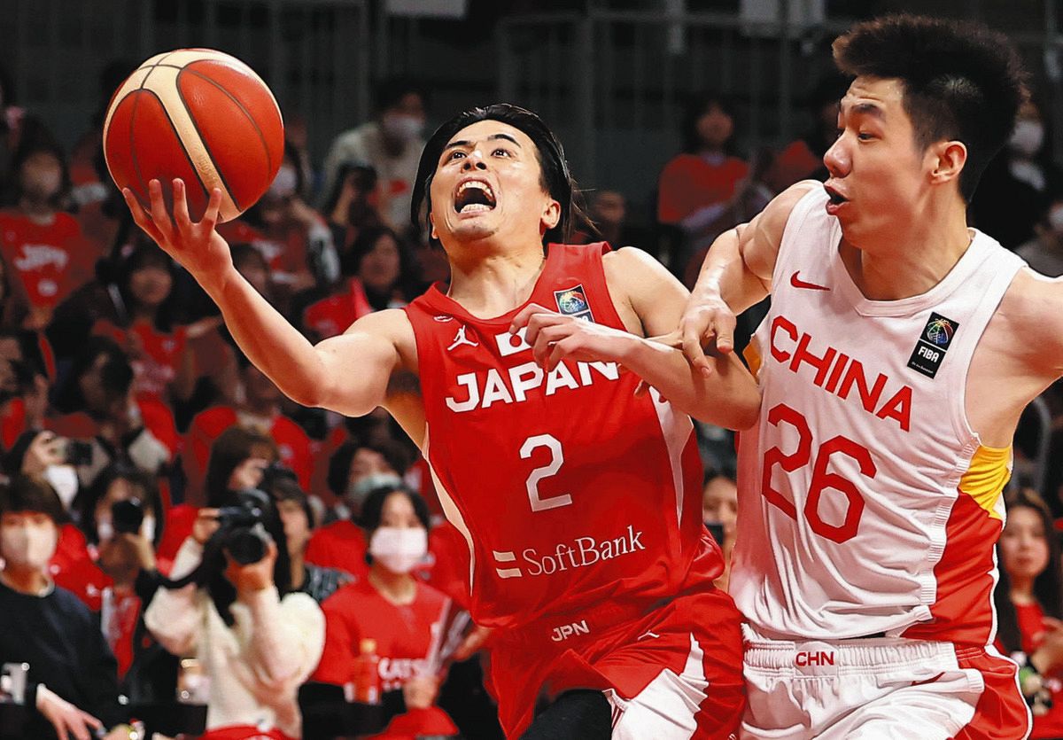 中国戦初勝利に貢献の富樫勇樹、成長に胸張る「高いところを目指して