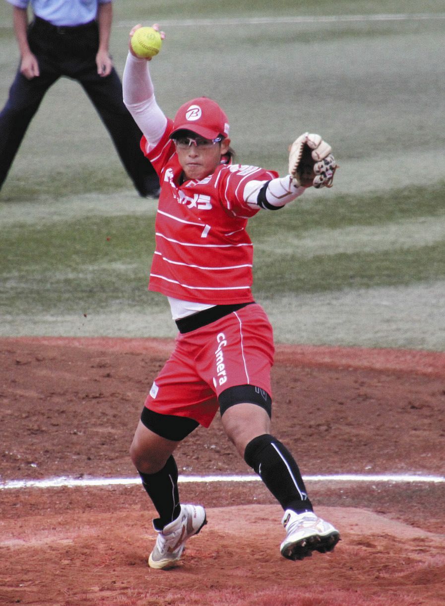 ソフトボール】上野由岐子、リーグ再開後初登板で好投「五輪のイメージ
