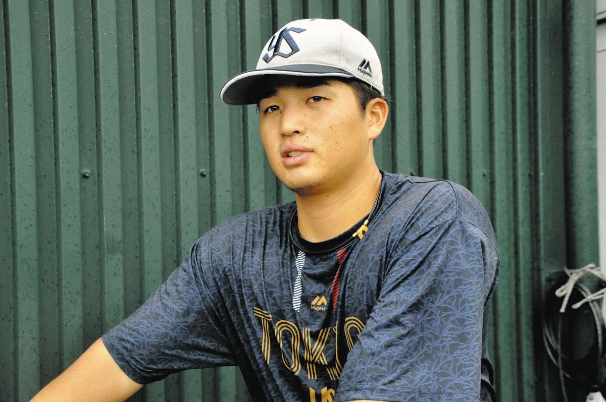 ヤクルト スワローズ 中村優斗プロ初勝利 記念 ユニフォーム L