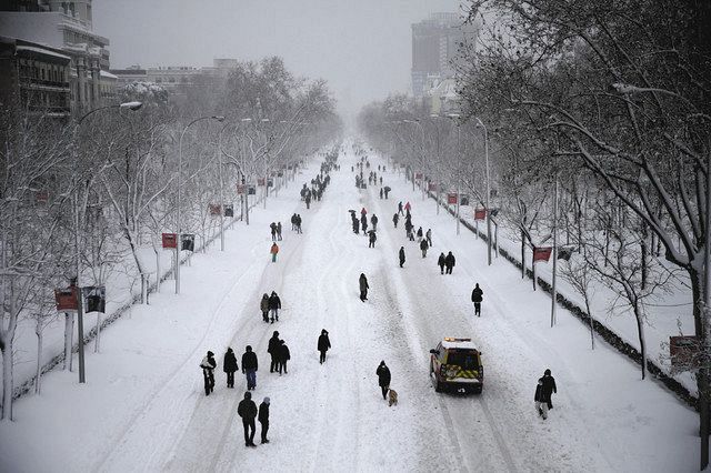 スペイン 半世紀ぶりの大雪 積雪５０センチ 中日新聞web