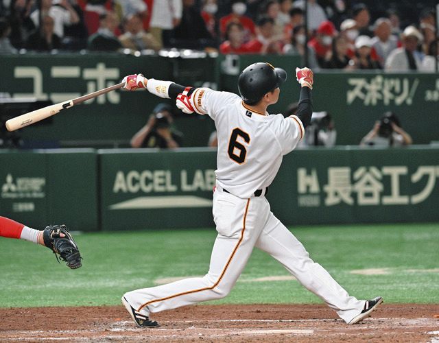 巨人】坂本勇人、昨季に早くも並ぶ今季5号ソロ！ 広島・森下から貴重な