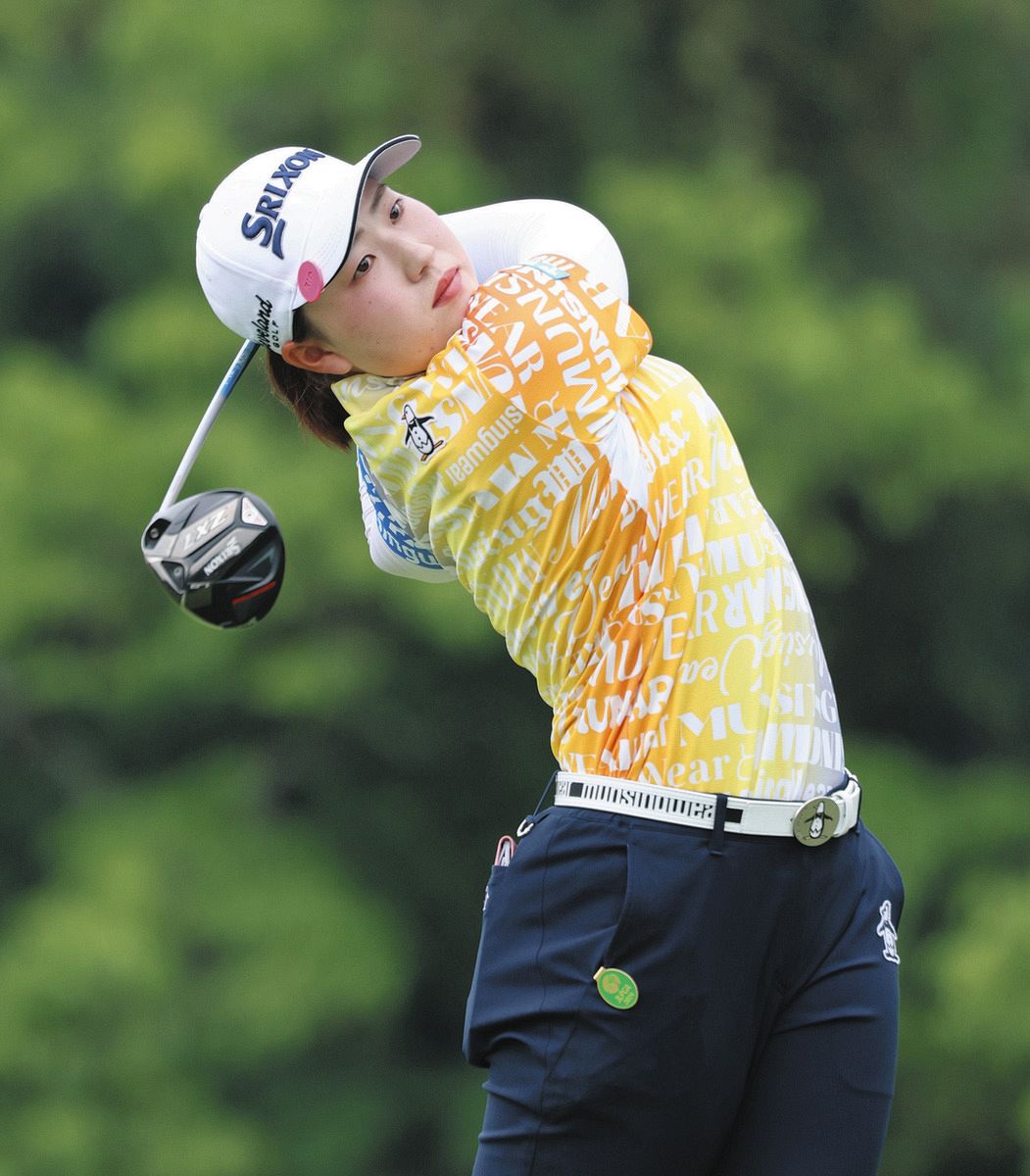 女子ゴルフ・竹田麗央、「優勝した時ぐらいはハイタッチぐらいしようと