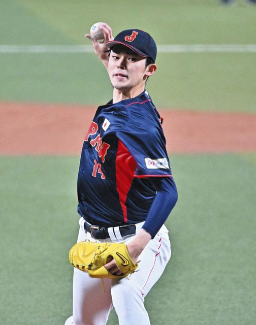 侍ジャパン】佐々木朗希が3回まで2安打1失点6Kの力投 打線