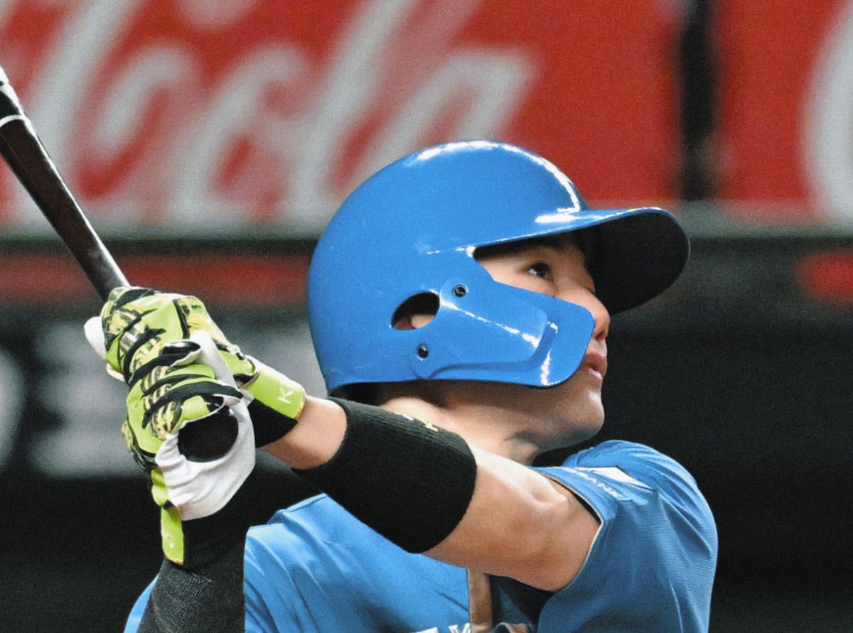 日本ハム・清宮幸太郎、3試合連続打点となる先制打 伏見の好走塁に