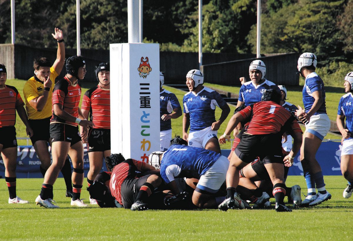 朝明と四日市工、両校V 高校ラグビー県大会、抽選で朝明が花園へ：中日