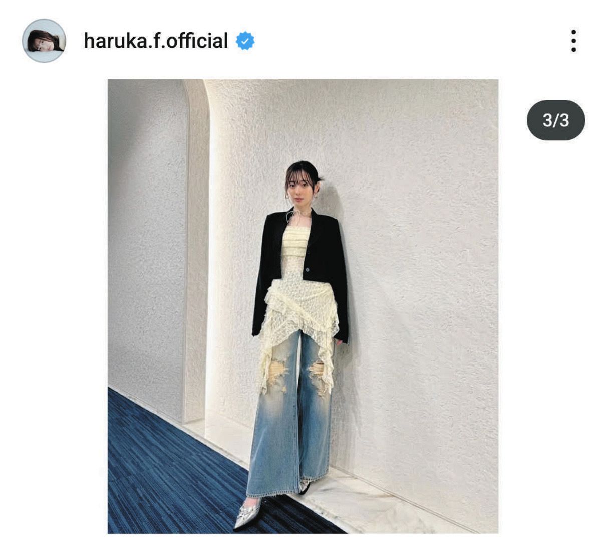 福原 遥 インスタ