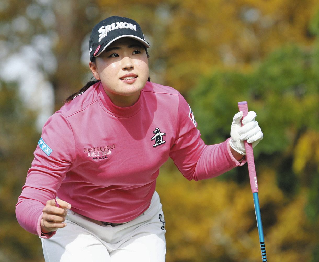麗少女　画像 女子ゴルフ】竹田麗央、初の年間女王 21歳222日は歴代３位の年少記録：中日スポーツ・東京中日スポーツ