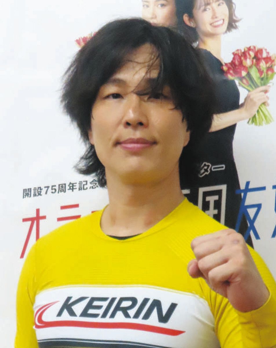 ３度目の別府記念制覇を果たした守沢太志＝別府競輪場で