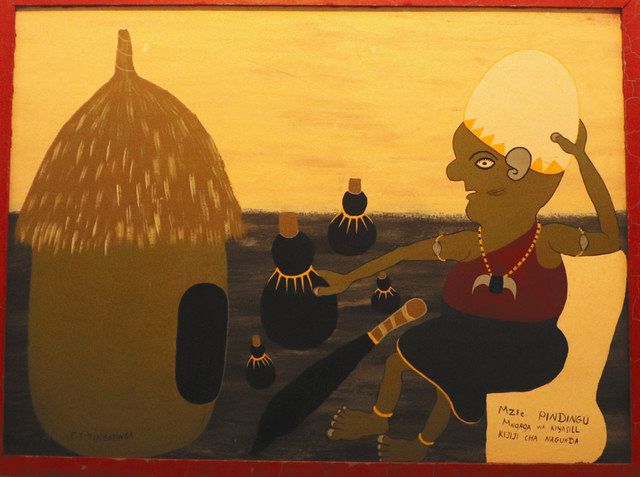 タンザニアの現代美術、ティンガティンガ絵画の特別展 伊勢