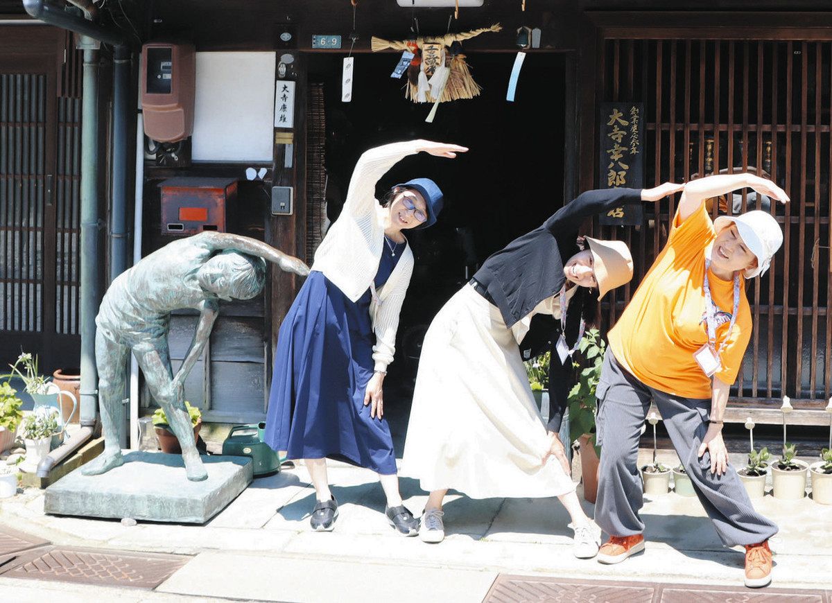 富山】金屋町 銅像4体盗まれる 高岡銅器 歴史的町並みの象徴 ：北陸中