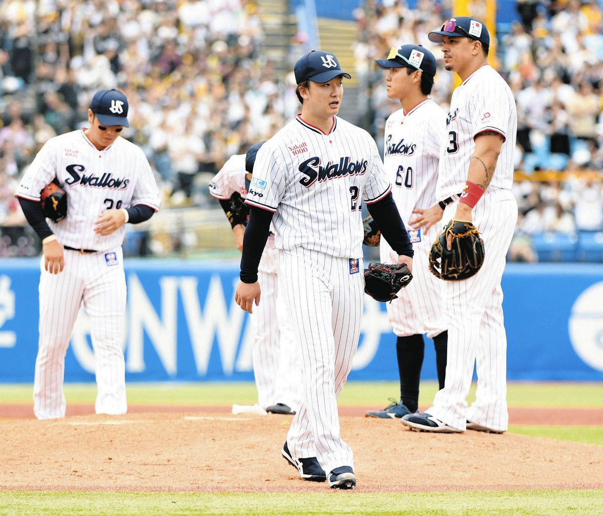 ヤクルト、完敗で今季2度目の3連勝逃す 追いついた直後の6回に大量7