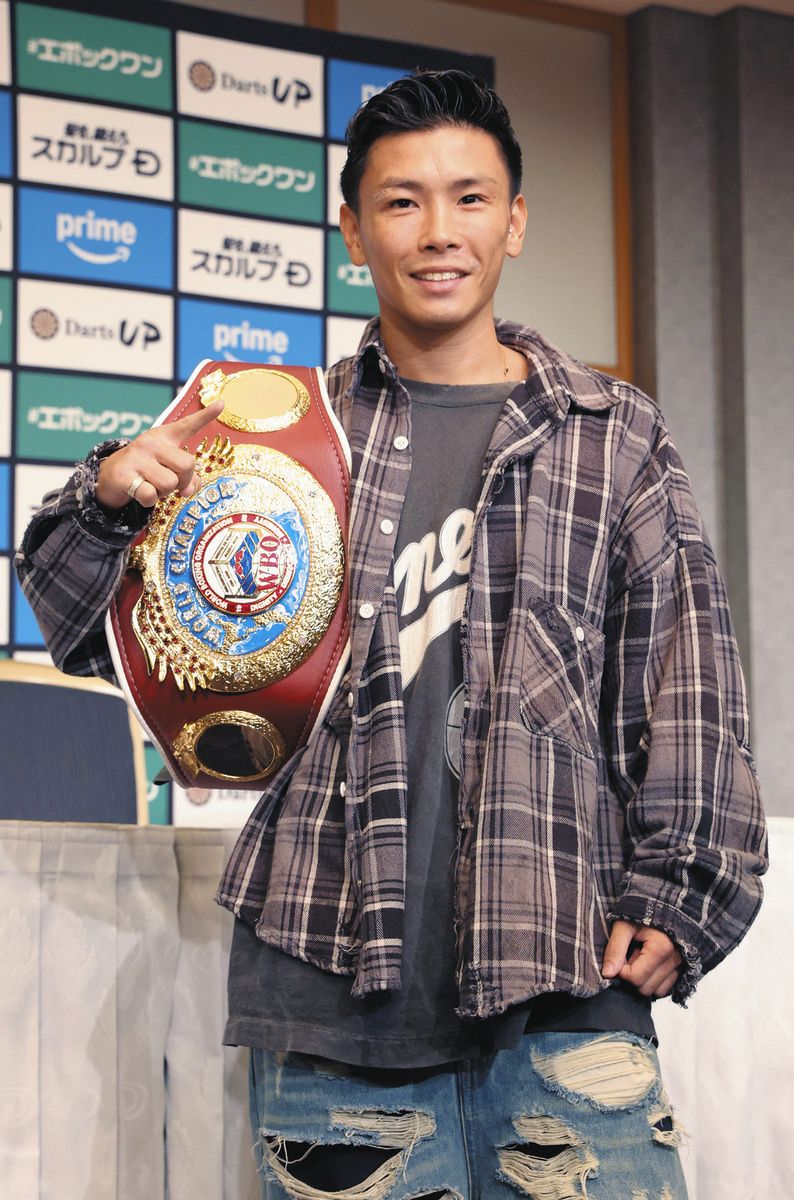 WBOライトフライ級・新王者の岩田翔吉、矢吹正道との統一戦を改めて熱望 「何よりファンが望んでいる」【ボクシング】：中日スポーツ・東京中日スポーツ