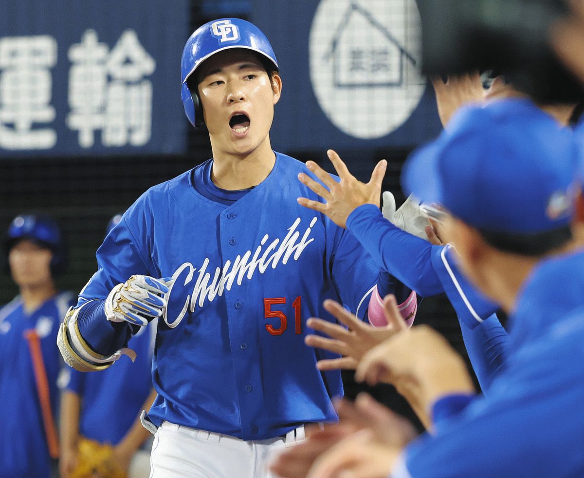 生涯ドラ確定な」中日・上林誠知、反撃のソロホームランにファン歓喜