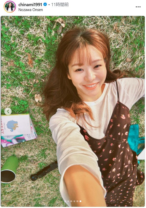 吉田知那美のインスタグラムより