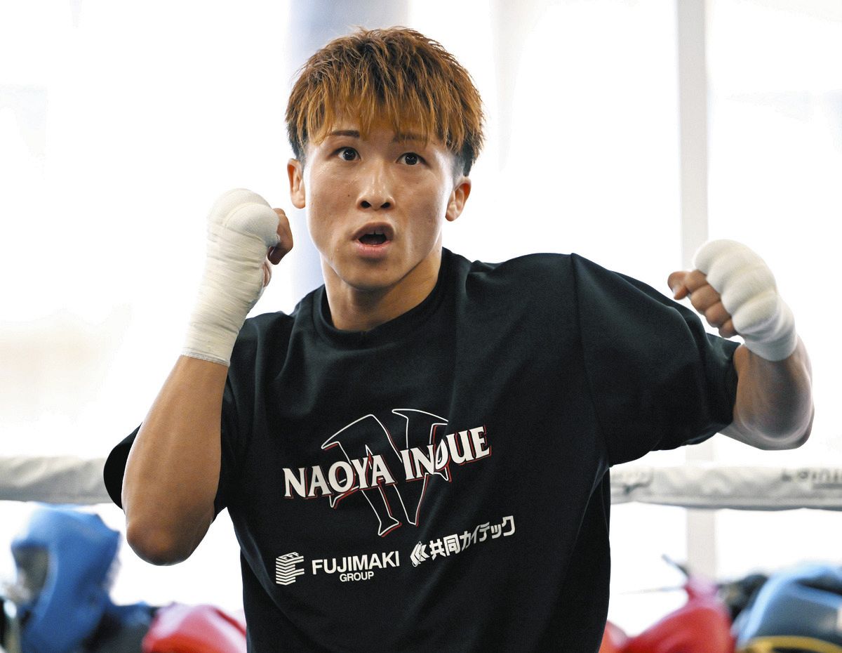 井上尚弥、名古屋決戦へ向けスピード対策 マススパー6R 「最高の調子