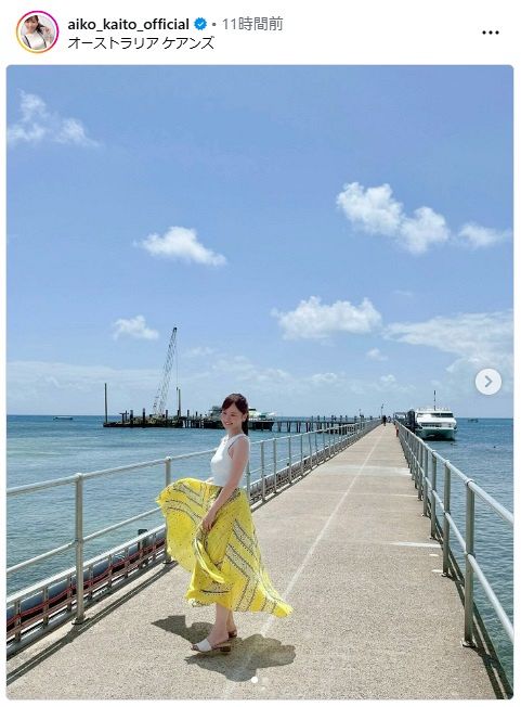 ◇皆藤愛子アナ、話題の『わきチラ見せ』ショット【写真複数枚】：中日