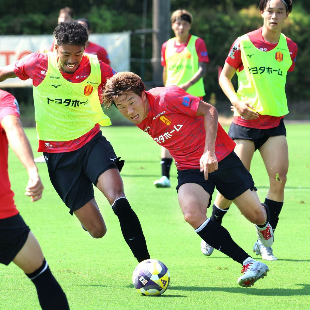 ◇名古屋グランパス 7月30日の公開練習の様子【フォトギャラリー