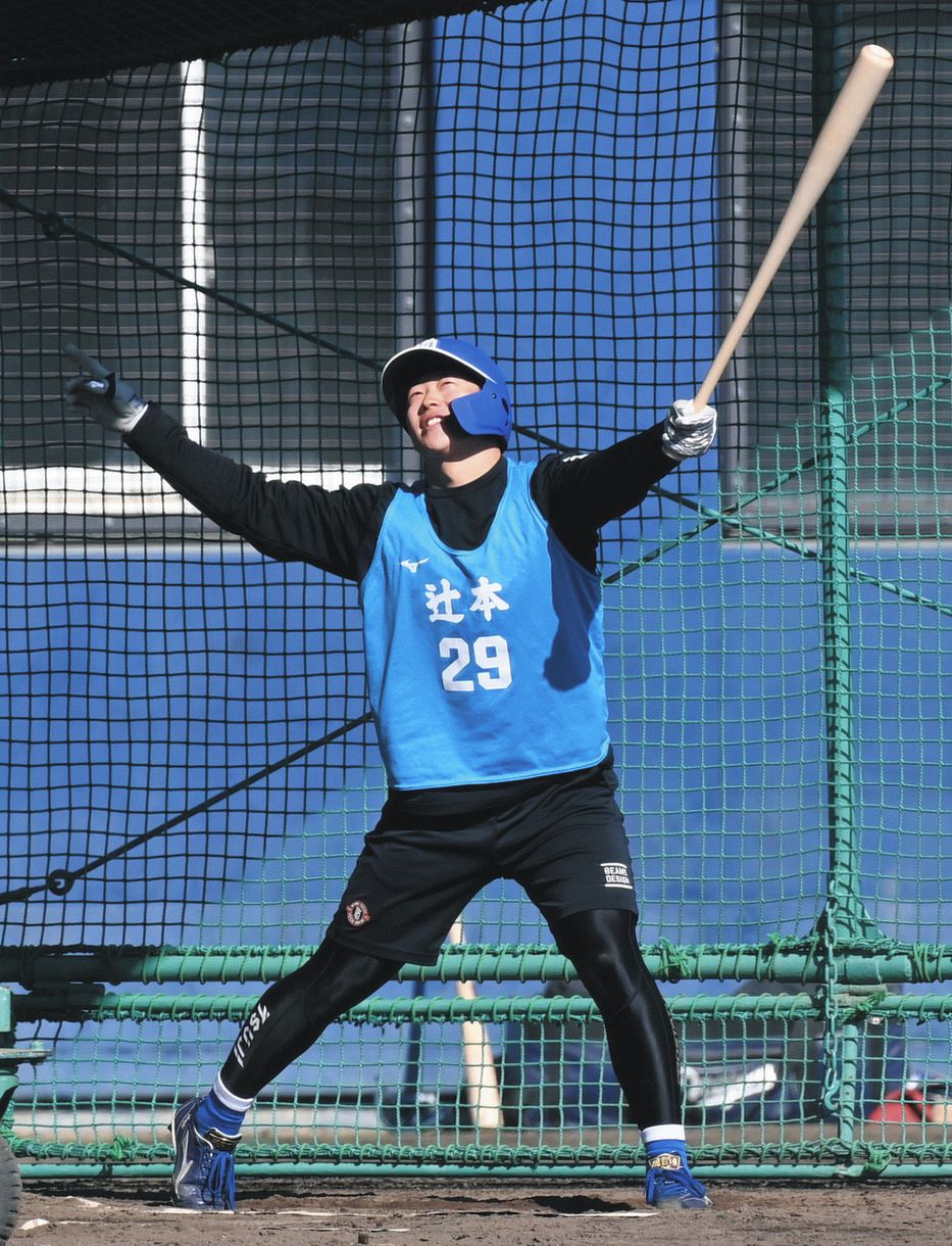 中日】ドラ3辻本倫太郎、「日焼け止め＆大谷マットレス」疲労回復