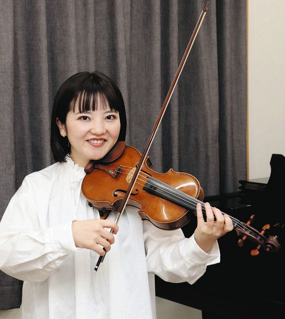 楽しいバイオリン演奏を 12月4日、松本の山田詩織さんソロ公演：中