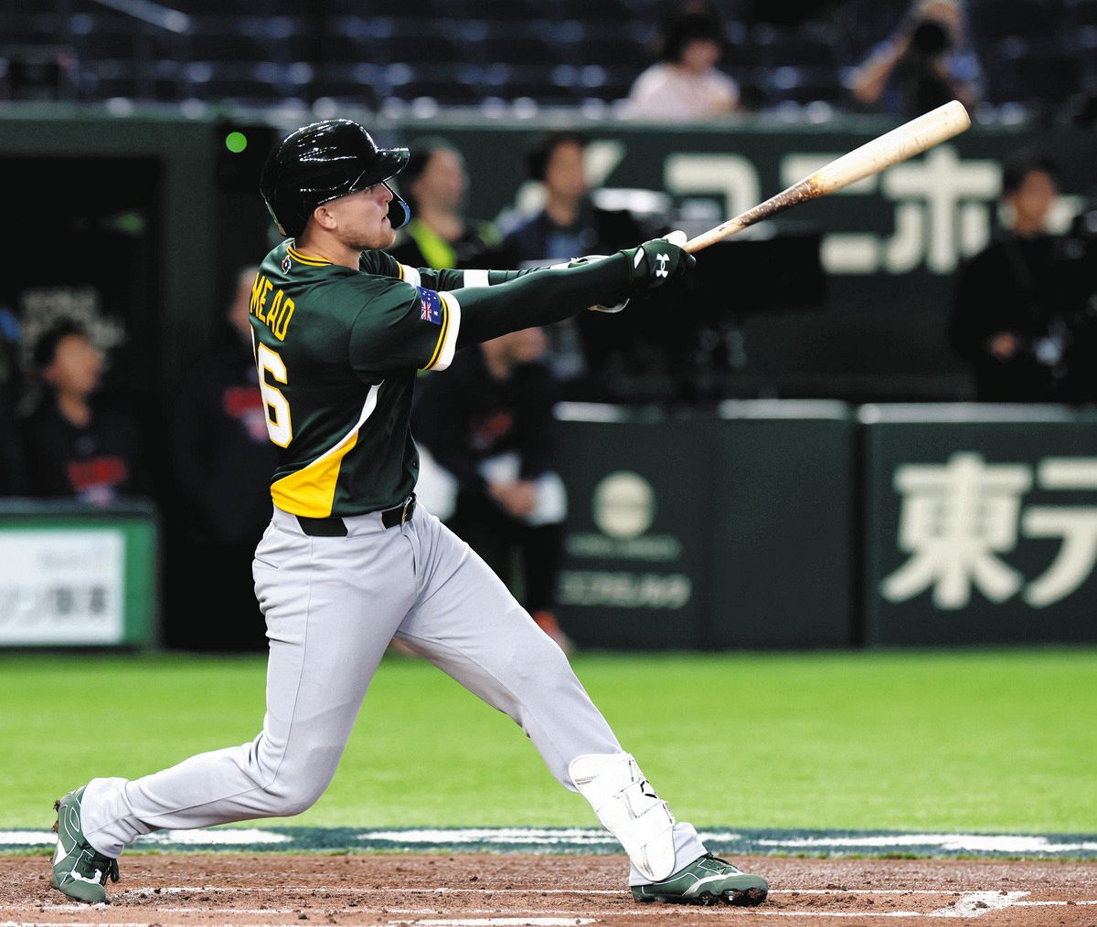 WBC】オーストラリア2連勝 逆転3ランのミード、“同僚”村上宗隆に「彼は
